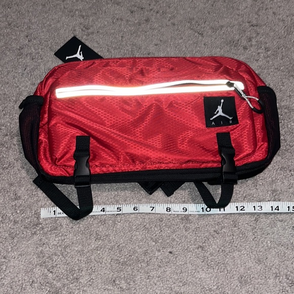 Jordan Bags Nike Air Jordan Jumpman Crossbody Bag New Red Black